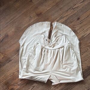 Tarse Lounge Pants in Cream Sz S